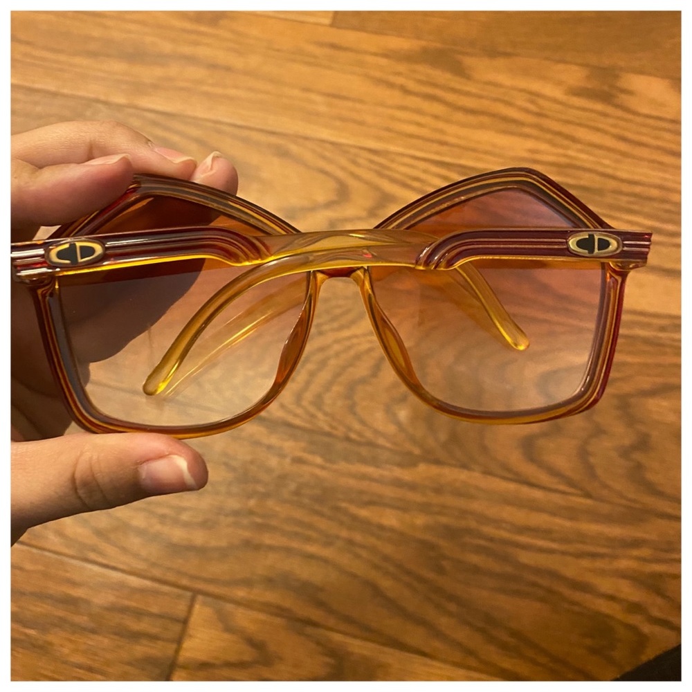 SOLD Christian Dior Large Vintage Sunglsses - Picture 3 of 3
